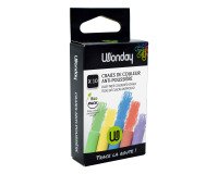 Craie pour tableau - Boîte de 10 couleurs assorties