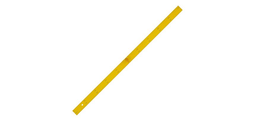 Règle graduée bois Wonday 1 m