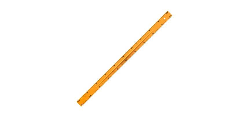 Wooden Wonday 1m graduated ruler