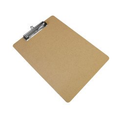 Blokhouder met houtvezelplaat MDF A4