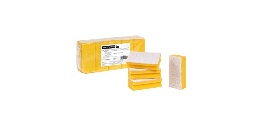 Spugne Pro-Color – fibra antigraffio - giallo – 10 pz