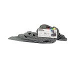 Mop a frange per pavimenti modello Raptor - microfibra a strisce gr. 300