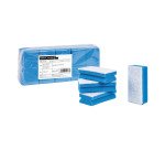Spugne Pro-Color – fibra antigraffio – azzurro – 10 pz