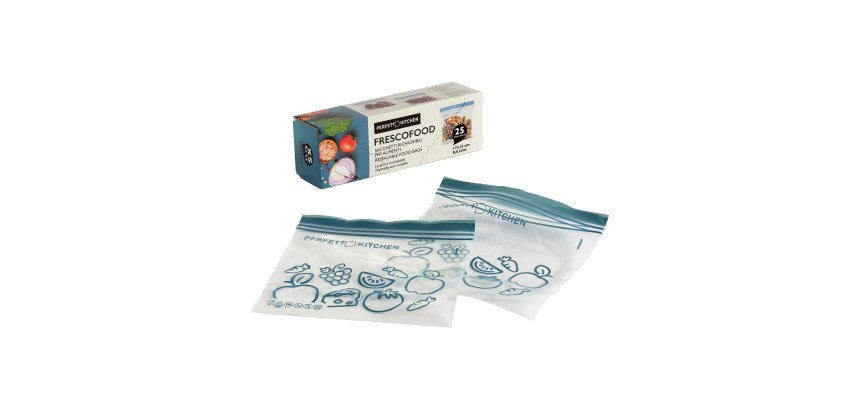 Busta frigo/congelatore Frescofood - 17 x h 15 cm – XS – 0.5 litri - 25 pz