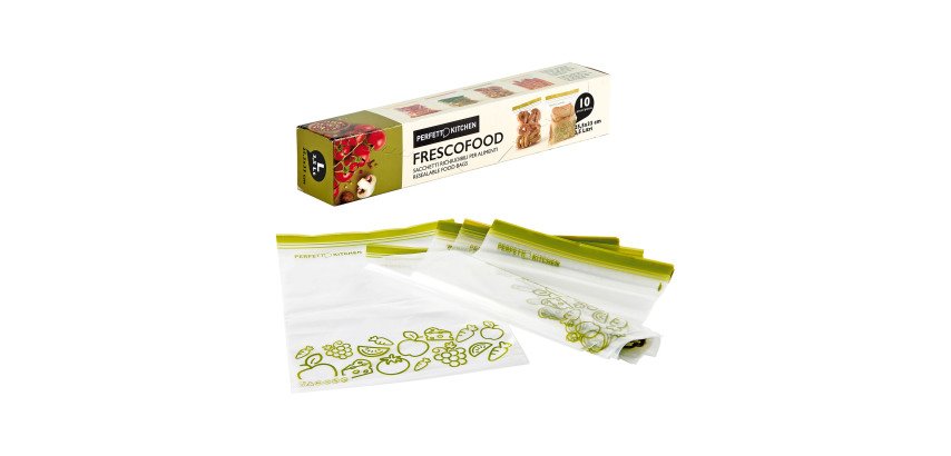 Busta frigo/congelatore Frescofood - 25,5 x h 33 cm – L – 3.5 litri - 10 pz
