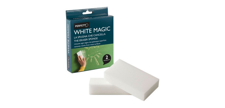 Spugna cancella macchie modello Whitemagic - conf. 2 pz