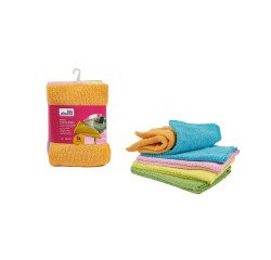 Set 5 panni in microfibra multisuso - cm 40 x 40