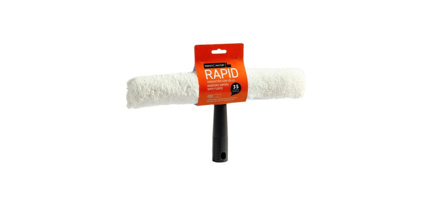 Tergivetri con vello modello Rapid - cm 35