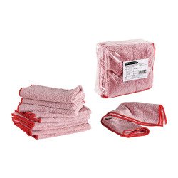 Panno in microfibra modello Ultrega - cm. 40x40 - conf. 10 pezzi – rosa