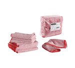 Panno in microfibra modello Ultrega - cm. 40x40 - conf. 10 pezzi – rosa