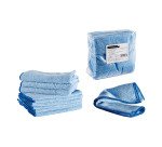 Panno in microfibra modello Ultrega - cm. 40x40 - conf. 10 pezzi – azzurro
