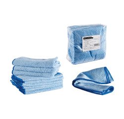 Panno in microfibra modello Ultrega - cm. 40x40 - conf. 10 pezzi – azzurro