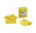 Panno in microfibra modello Ultrega - cm. 40x40 - conf. 10 pezzi – giallo