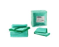 Panno in microfibra modello Ultrega - cm. 40x40 - conf. 10 pezzi - verde