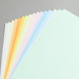 Ream of 250 sheets colored paper A4 160 g Clairefontaine Trophée pastel colors