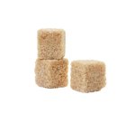 Cubes de sucre roux, dans un seau