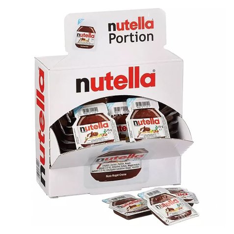 Crème pralinée aux noisettes Nutella - Boite de 40 pièces