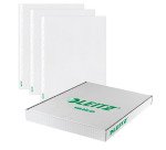 Pochettes perforées Leitz A4 à soufflet PVC grainé 17/100e - Boîte de 5