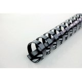 Baguette reliure anneaux plastique CombBind 12 mm - Boîte de 100