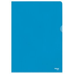 L-map Esselte standaard A4 0.11mm PP blauw