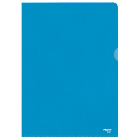 Dosier uñero Esselte A4 polipropileno rugoso 12/100 azul- Paquete de 100