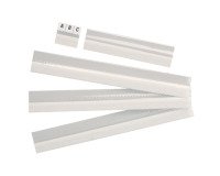 Self-adhesive tabs for Esselte transparent - Pack of 5.