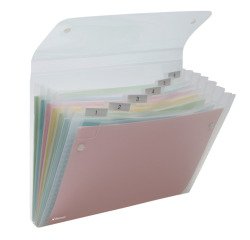 Sortiermappe Polypropylen Rexel ICE 6 Registerkarten