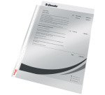 Pochettes perforées Esselte A4 polypropylène 4/100e lisse - Boîte de 100