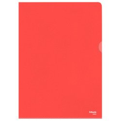 Chemise coins papier avec fenêtre Leitz A4 160 g - Paquet de 100