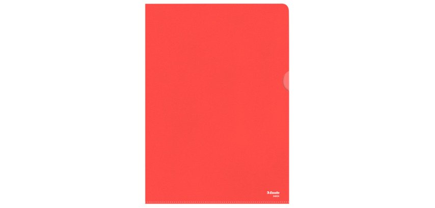 Chemise coins papier avec fenêtre Leitz A4 160 g - Paquet de 100