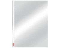 Punched pockets Esselte A4 polypropylene 4/100 smooth - Box of 100