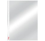 Pochettes perforées Esselte A4 polypropylène 4/100e lisse - Boîte de 100