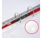 Pochettes perforées Esselte A4 polypropylène 4/100e lisse - Boîte de 100