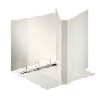 Classeur 4 anneaux cartonné Esselte personnalisable A4+ - Dos 4 cm - Blanc
