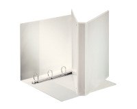 Ordner mit 4 Ringen, individuell gestaltbar, A4+ - Rücken 4 cm weiß