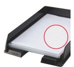 Chemise coins papier avec fenêtre Leitz A4 160 g - Paquet de 100