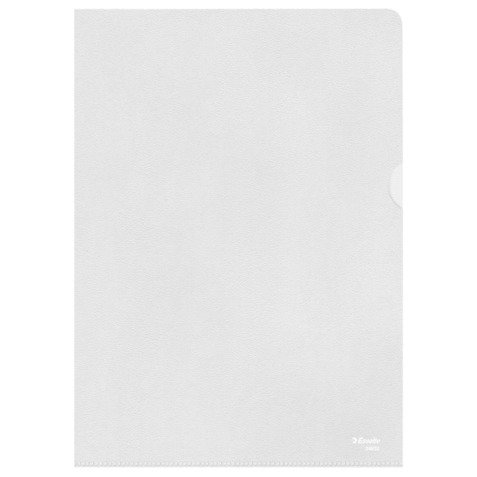 Chemise coins papier avec fenêtre Leitz A4 160 g - Paquet de 100
