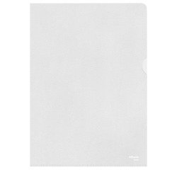 Chemise coins papier avec fenêtre Leitz A4 160 g - Paquet de 100