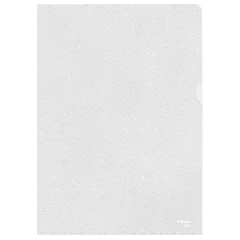Dosier uñero Esselte A4 polipropileno rugoso 12/100 transparente - Paquete de 100