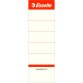 Rugetiket voor ordner Standard, 50 x 158 mm