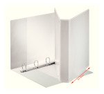 Classeur 4 anneaux cartonné Esselte personnalisable A4+ - Dos 4 cm - Blanc