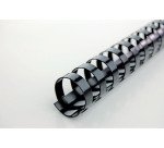 Baguette reliure anneaux plastique CombBind 6 mm - Boîte de 100