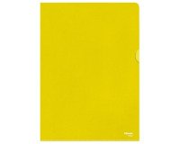 Chemise coin plastique Esselte A4 polypropylène 12/100e grainé couleur transparente - Paquet de 100