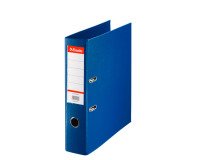 Classeur à levier plastifié Esselte Standard A4 - Dos 7,5 cm bleu