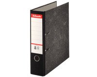 Classeur à levier cartonné Esselte A4 - Dos 5 cm - Noir