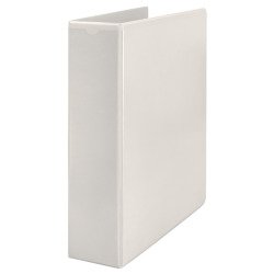 Classeur à levier plastifié Leitz A4 + - Dos 8 cm blanc