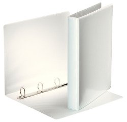 Presentatieringband Esselte A4 4-rings D-mech 25mm wit