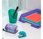 Pot à crayon Esselte Colour'Ice 2 compartiments - couleurs assorties