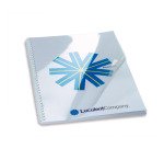 Couvertures de reliure A5 PVC 24/100e GBC transparentes - Paquet de 100