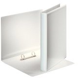 Classeur 2 anneaux cartonné Esselte personnalisable A4 - Dos 3,8 cm - Blanc